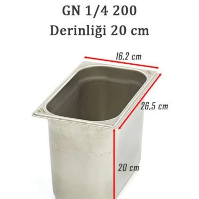 1/4 200 STANDART GN KÜVET