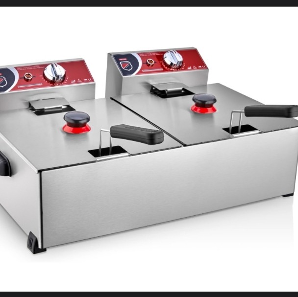 ELEKTRİKLİ FRİTÖZ 8+8 LT