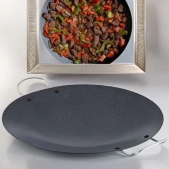 TEFLONLU SAÇ TAVA 40 CM