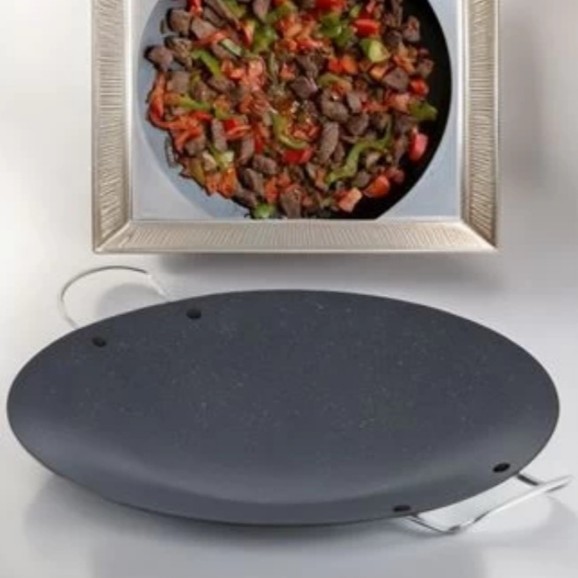 TEFLONLU SAÇ KAVURMA 24 CM