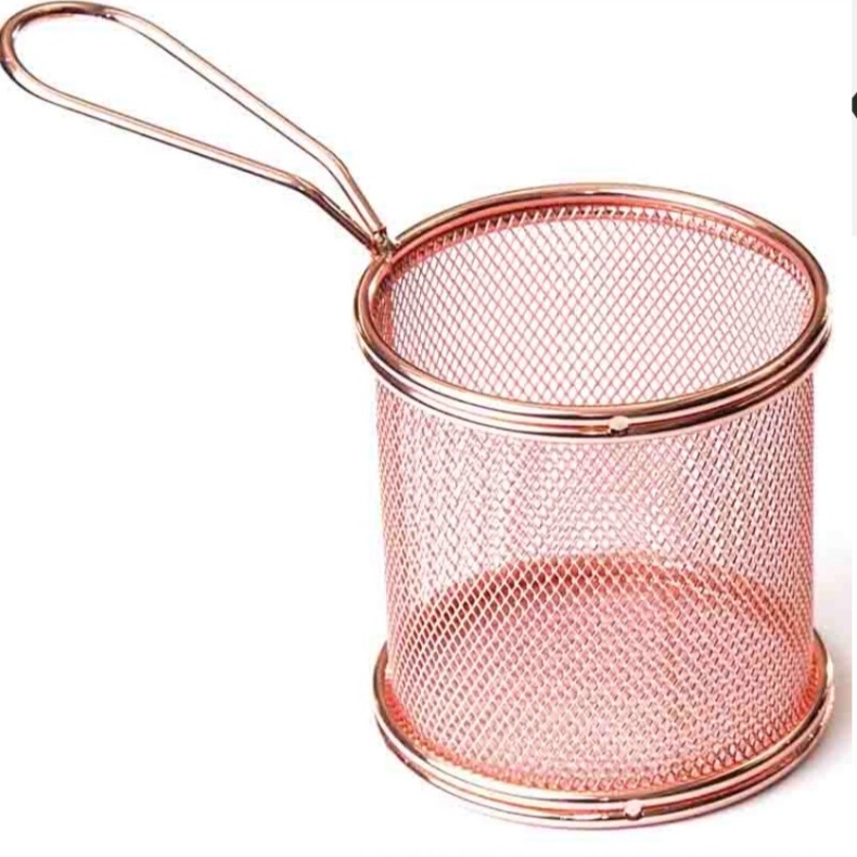 PATATES SUNUM SEPETİ - BAKIR