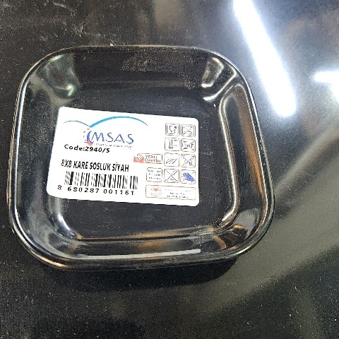 8X8 KARE SOSLUK SİYAH