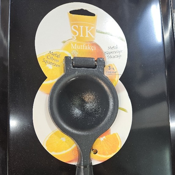 METAL NARANCİYE SIKACAĞI ŞIK