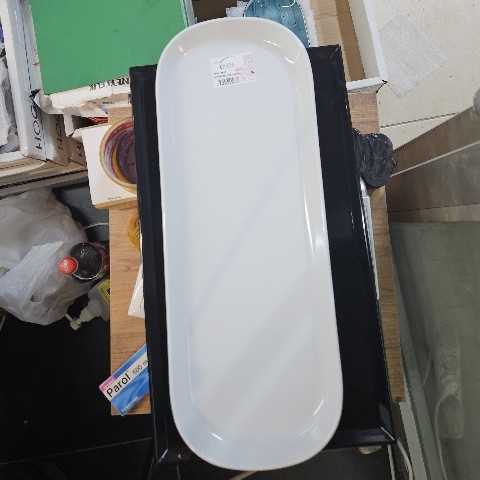 47X17 MERCİİ OVAL SUNUM TABAK BEYAZ
