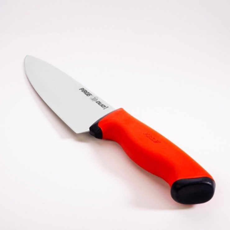 DUO ŞEF BIÇAĞI 19 CM KIRMIZI
