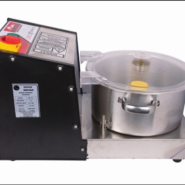 PASLANMAZ SOĞAN MAKİNASI ORJİNAL 5 LT