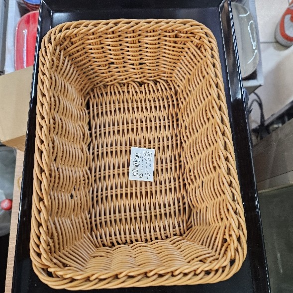 PLASTİK D.GEN EKMEK SEPETİ 3ER-2019-73-( 22x15x7 Cm)