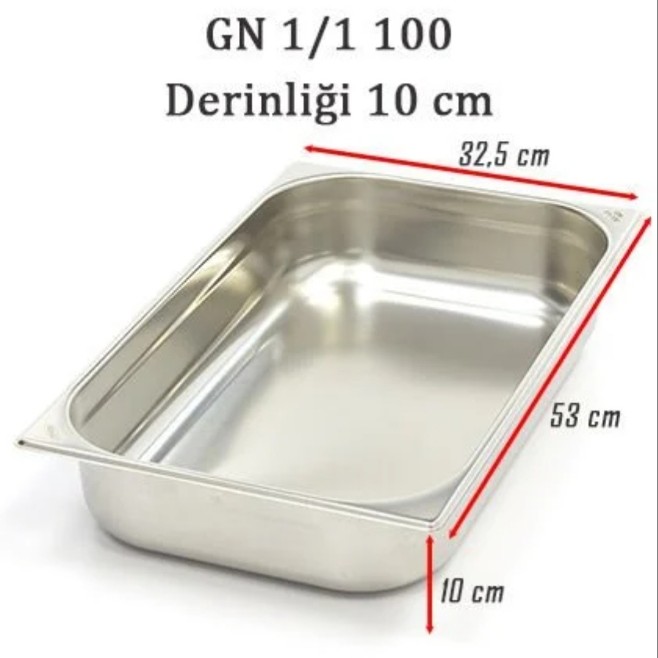 1/1 100 STANDART GN KÜVET