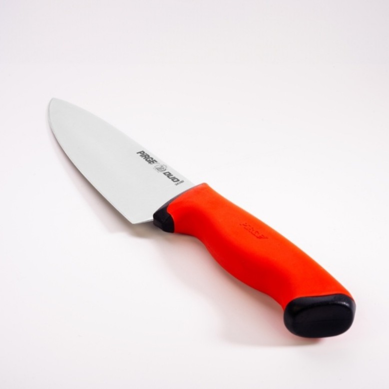 DUO ŞEF BIÇAĞI 23 CM KIRMIZI