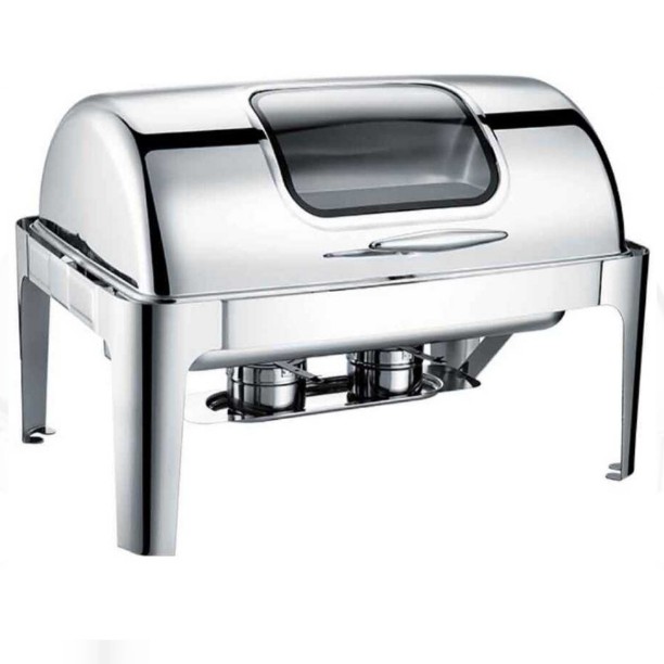 CHAFING DISH ROLL TOP CAMLI 9L (CDR-9C)