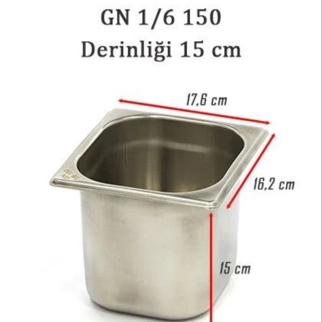 1/6-150 STANDART GN KUVET