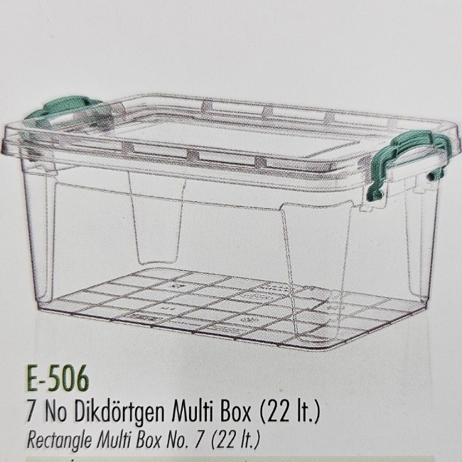 7 NO DİKDÖRTGEN MULTİ BOX